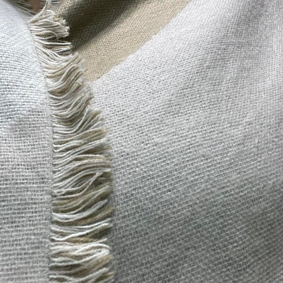 Lightweight Wrap in Gray, Tan, Taupe, and Camel - Picture 3 of 3